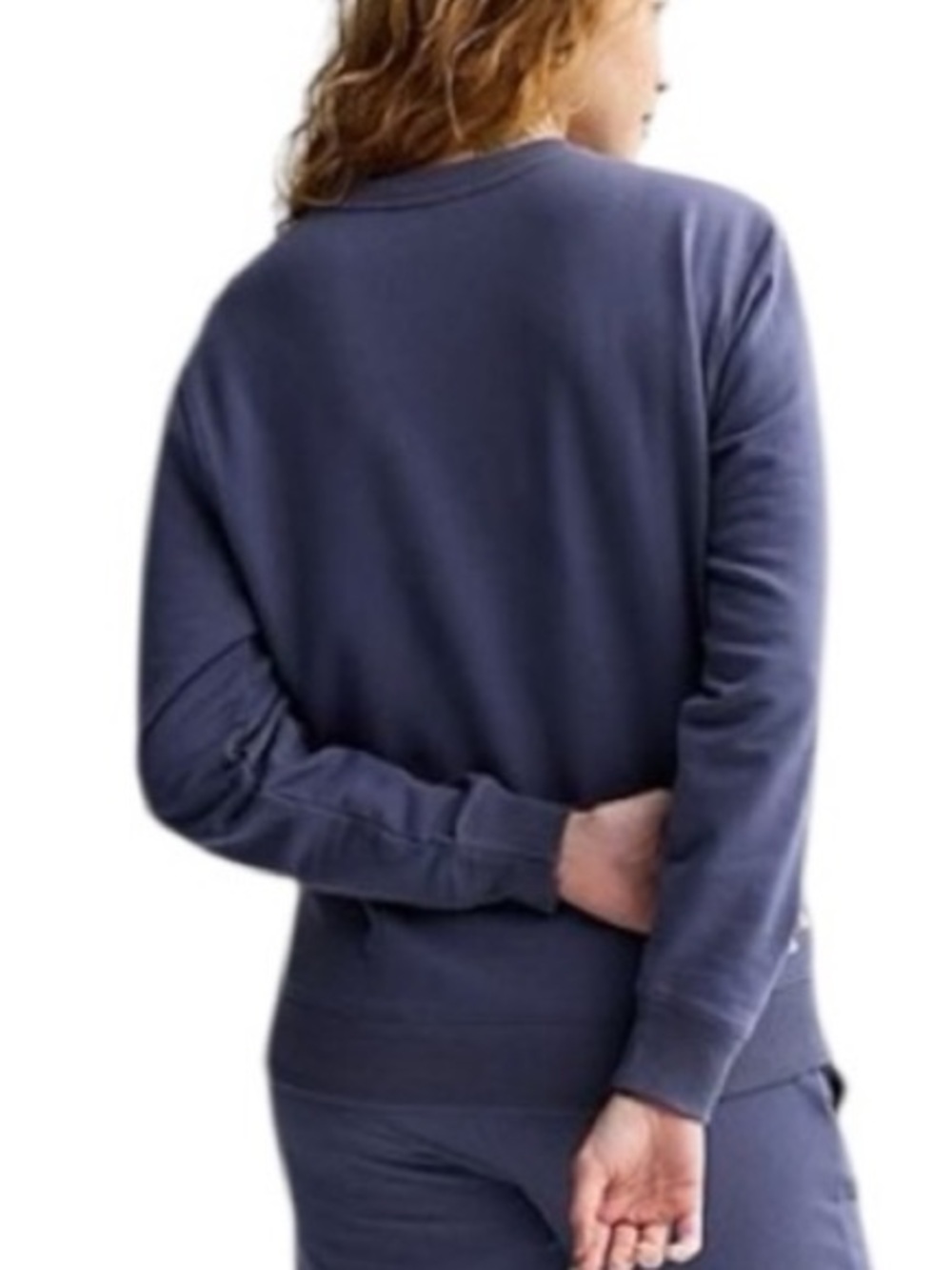 NWT Peanuts Navy Sweatshirt with Snoopy and Woodstock - Picture 3 of 11